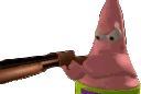 PatrickGun Emote