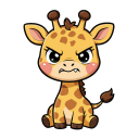 giraffeangry Emote