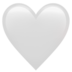 whiteHeart Emote