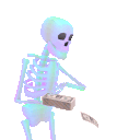 1859skeletonmoney Emote