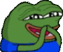 peepoGiggles Emote