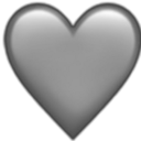 grey_heart Emote