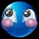 blueBlush Emote