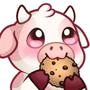 pink12_cow_cookie Emote