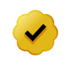 twittergoldcheckmark Emote