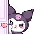 kuromipeeking_mini Emote