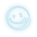 neon_smiley_blue Emote