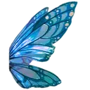 9247bluebutterflywingright Emote