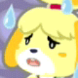 IsabelleWorry Emote