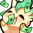 3567leafeonmoney Emote