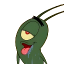 8594spongebobplankton Emote