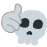 thumb_up_skull Emote