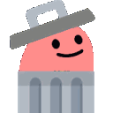blob_rainbow_trash Emote