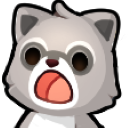 raccoonGasp128x128 Emote