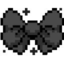 2163_non_animated_black_ribbon Emote