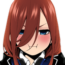 Nakano_Miku_Pout7 Emote
