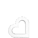 whiteflipheart Emote