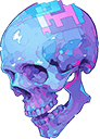 vaporwaveskull Emote