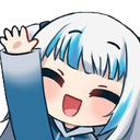 6949gawrgurawavebackgroundless Emote